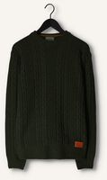 Groene SCOTCH & SODA Trui WOOL-BLEND STRUCTURE KNIT SWEATER KABEL Groene SCOTCH & SODA Trui WOOL-BLEND STRUCTURE KNIT SWEATER KABEL - medium