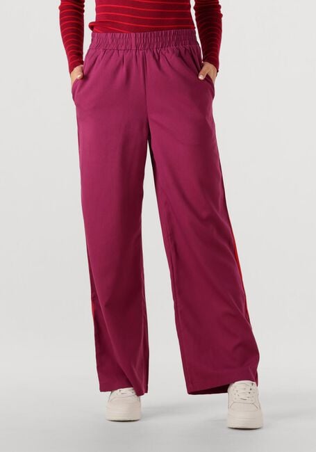 Paarse YDENCE Wijde broek PANTS ZIZI - large