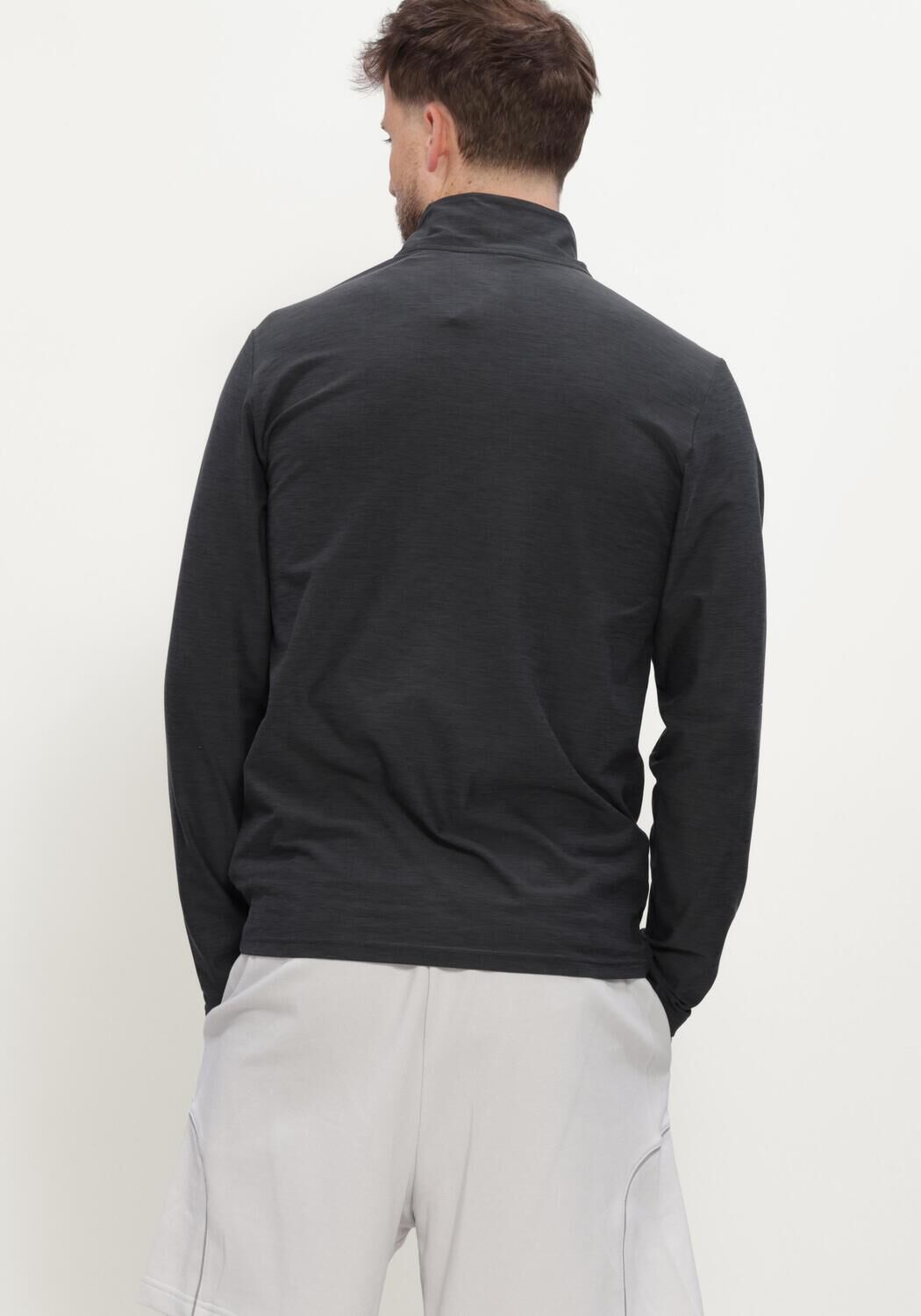 Antraciet NEW BALANCE Sporttruien SPA DYE Q ZP - large