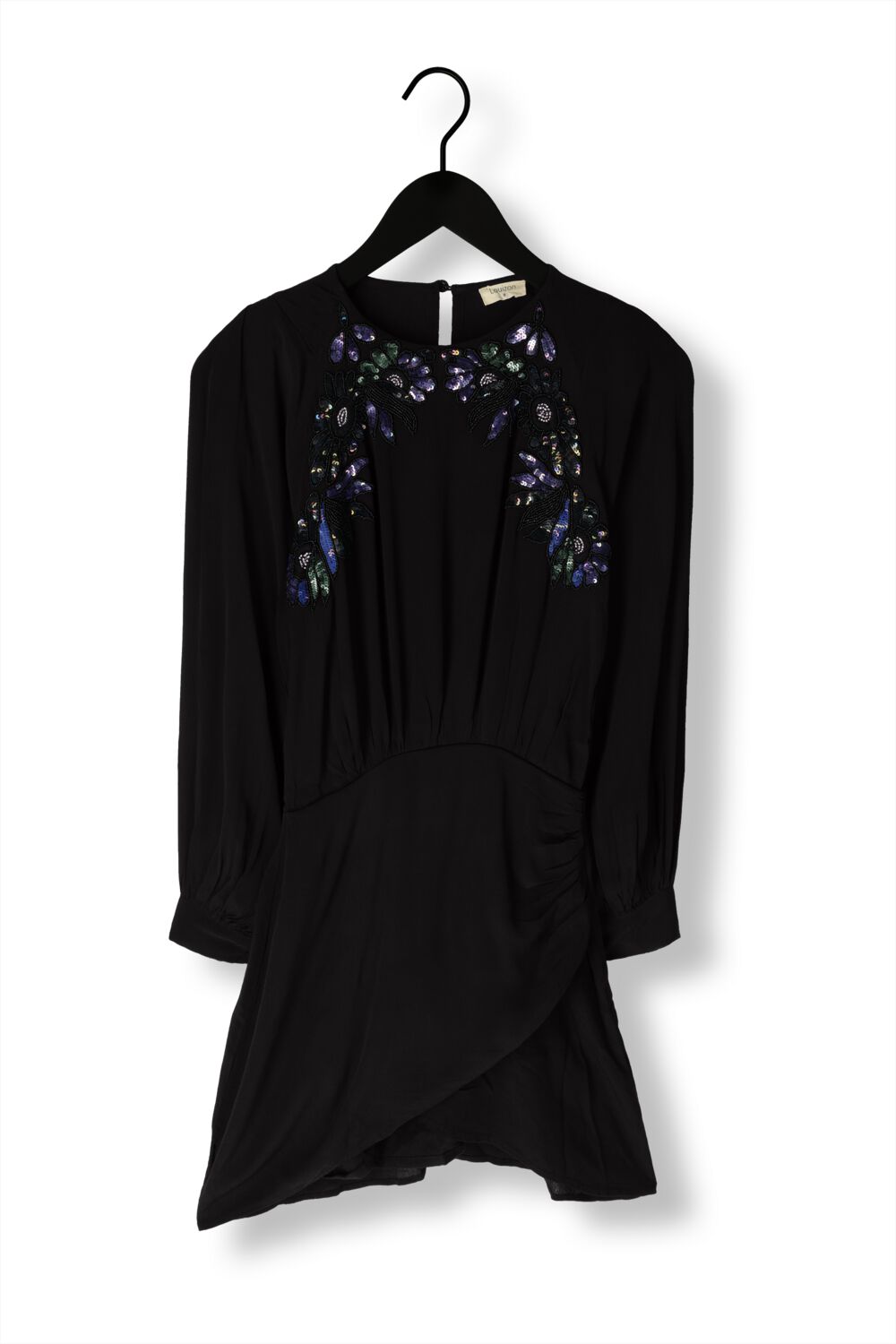 LOUIZON Dames Jurken Joya Zwart