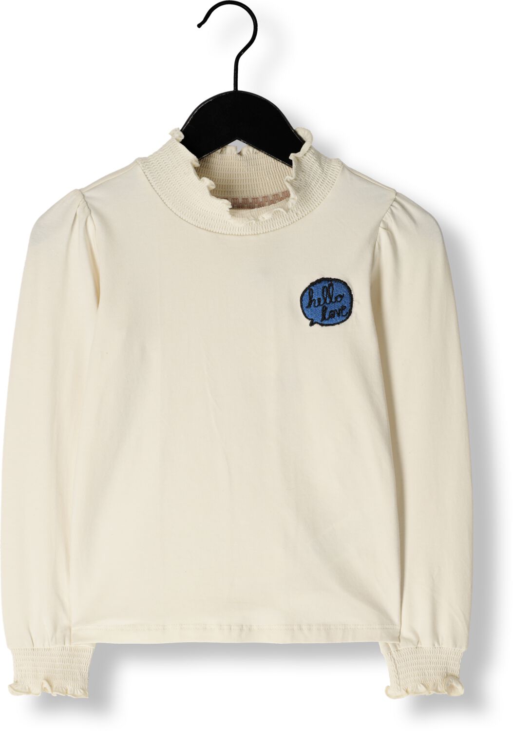 MOODSTREET Meisjes Tops & T-shirts Top Laure With Smock Ecru