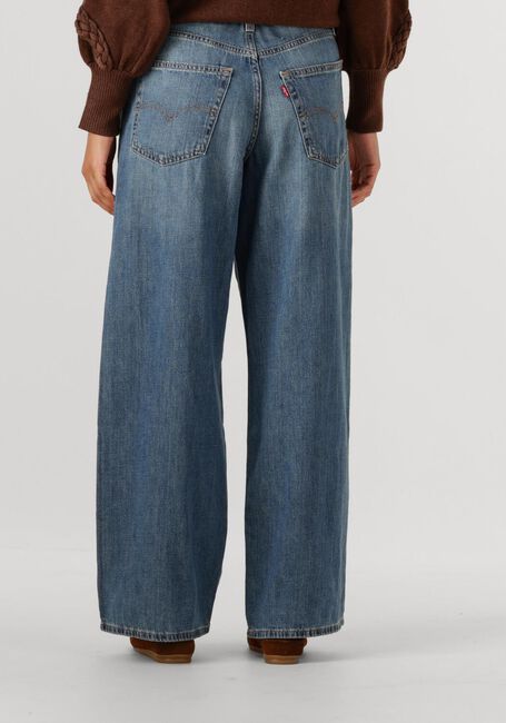 Blauwe LEVI'S Wide jeans XL STRAIGHT STOP FLAXING - large