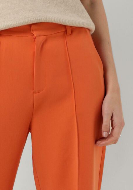 Oranje COLOURFUL REBEL Pantalon RUS UNI STRAIGHT PANTS - large