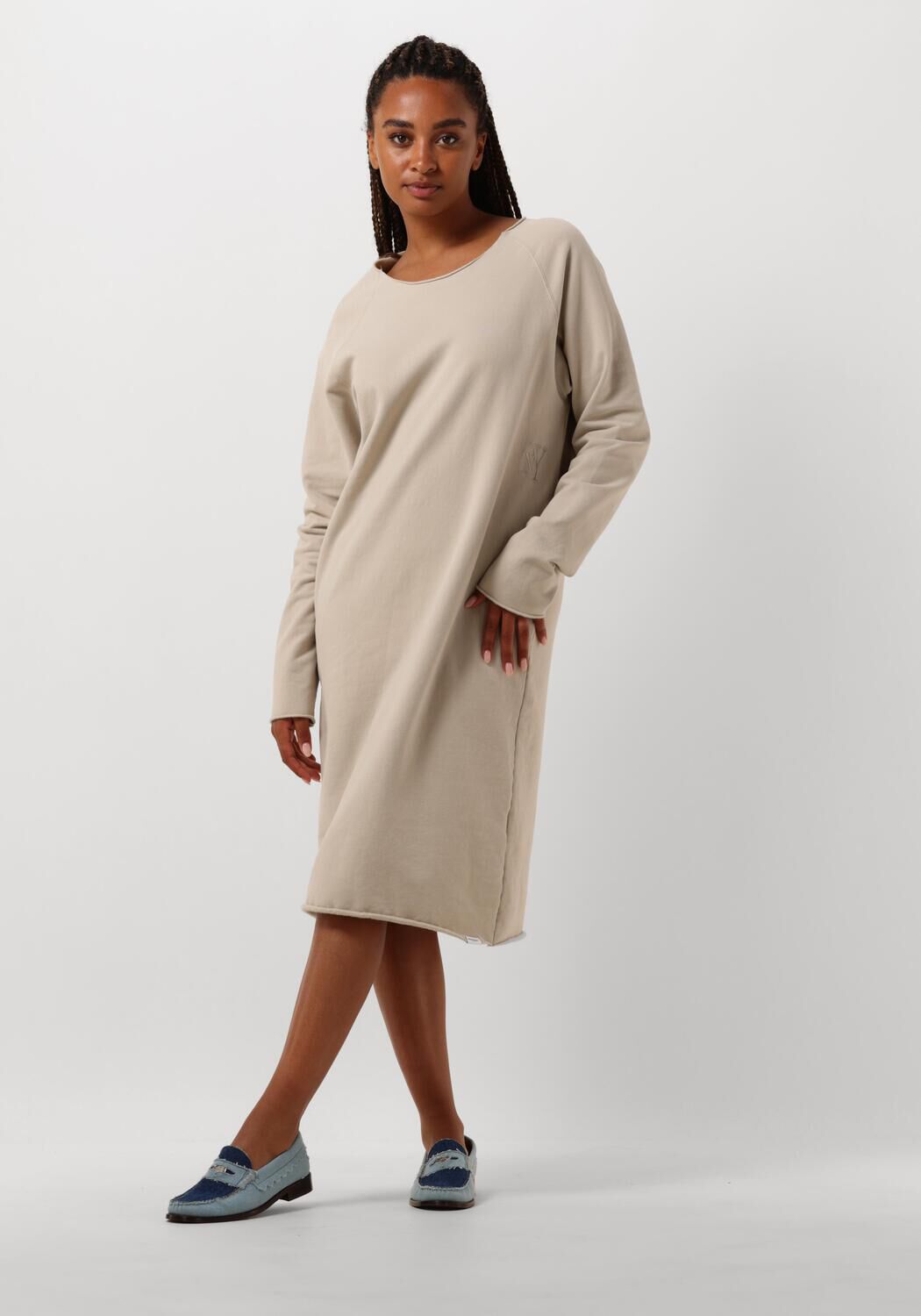 Penn&Ink N.Y Elegante Avondjurk Beige Dames