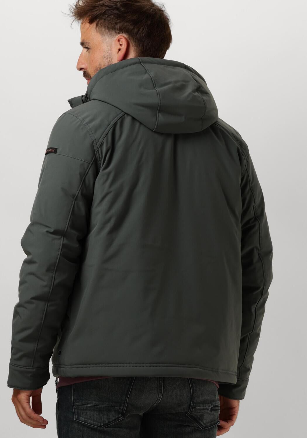 CAST IRON Heren Jassen Short Jacket Softshell Superbolt Groen