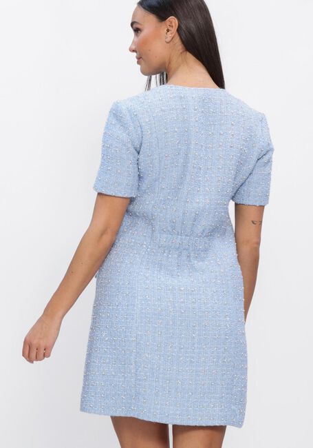 Lichtblauwe BRUUNS BAZAAR Mini jurk ATTALEABBZENNY DRESS - large