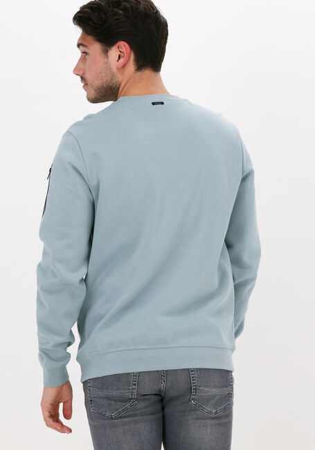Groene VANGUARD Sweater CREWNECK INTERLOCK - large