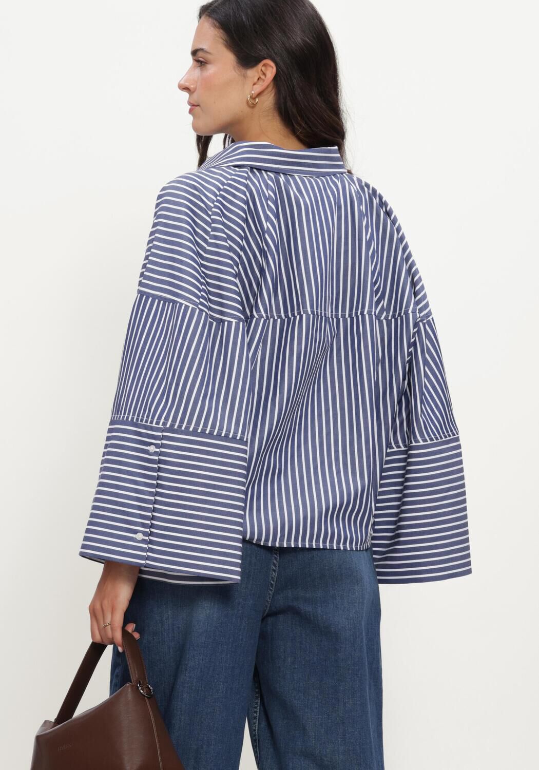 Blauwe EST'SEVEN Blouses VARISSA BLOUSE - large