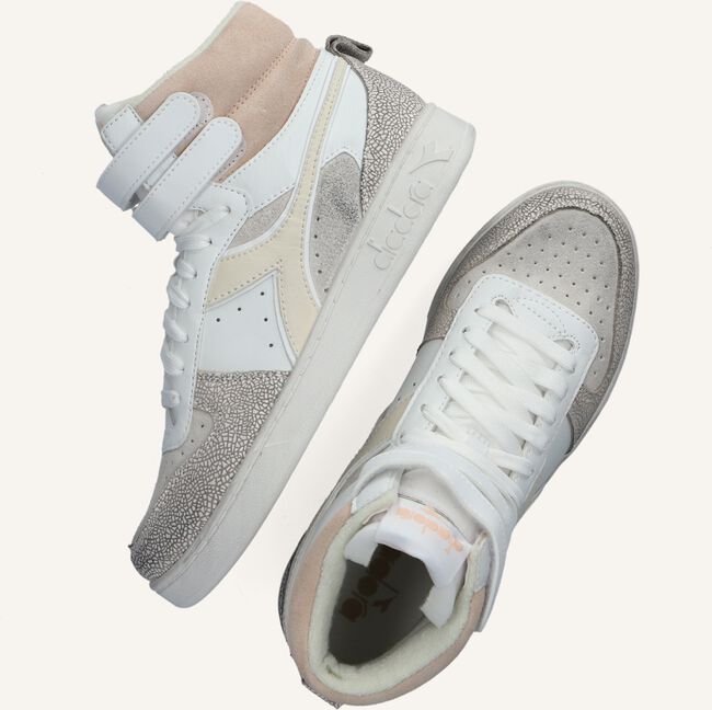 Witte DIADORA Hoge sneakers MAGIC BASKET MID ICONA WOMAN Witte DIADORA Hoge sneakers MAGIC BASKET MID ICONA WOMAN - large