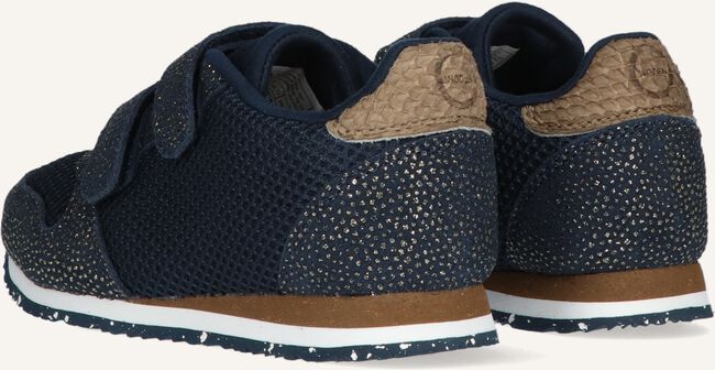 Blauwe WODEN Lage sneakers SANDRA PEARL MESH Blauwe WODEN Lage sneakers SANDRA PEARL MESH - large