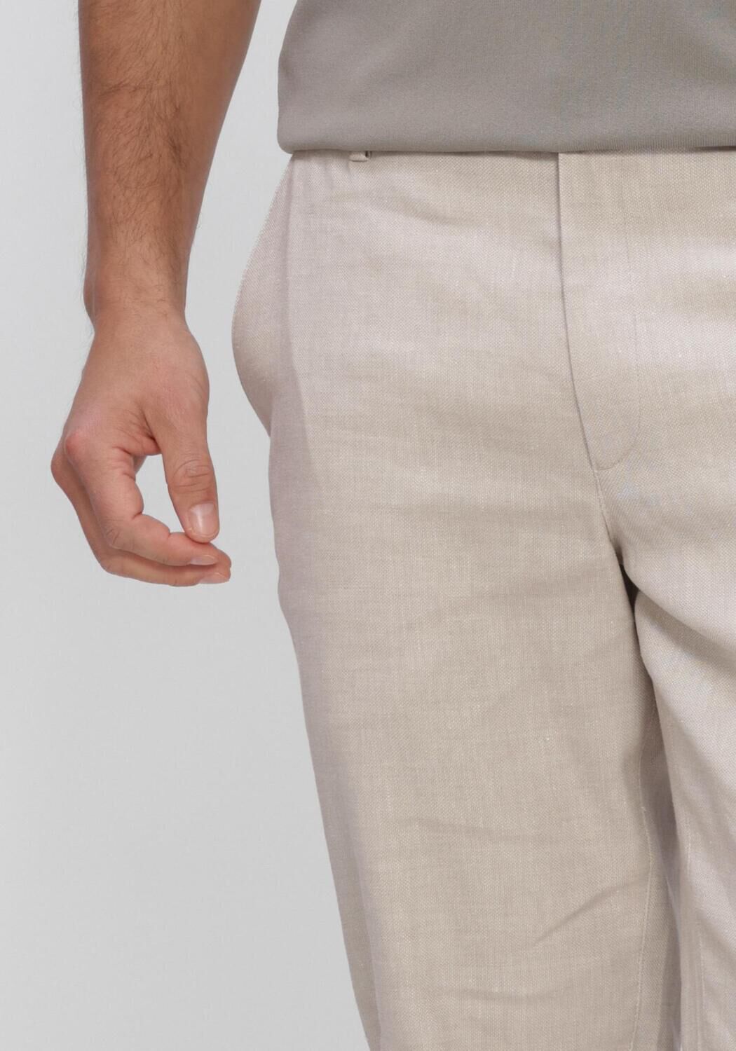 Beige PLAIN Chino ALVIN PL - large