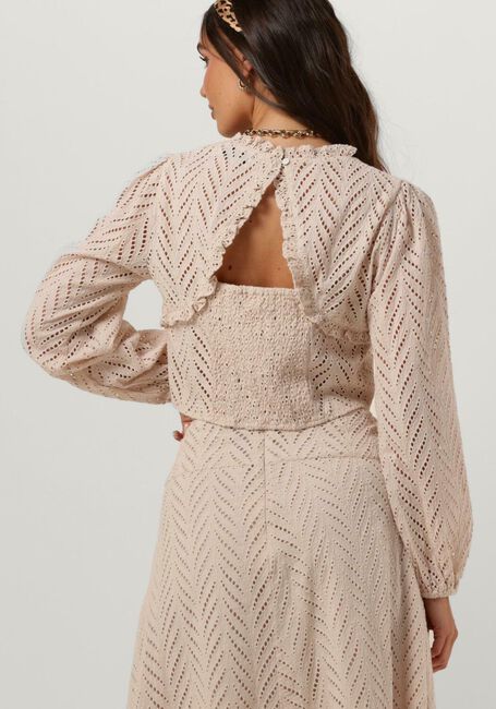 Beige NEO NOIR Blouses RIVOLI WAVE BLOUSE - large
