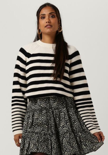 Gebroken wit SECOND FEMALE Trui MATEA KNIT O-NECK - large