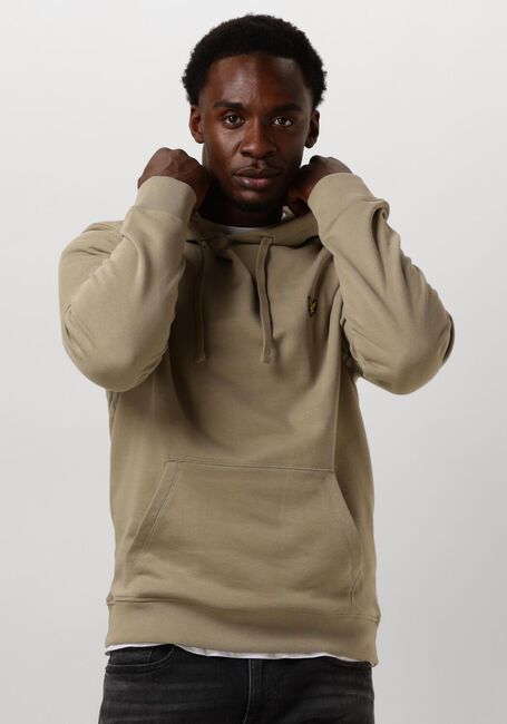 Groene LYLE & SCOTT Truien/vesten PULLOVER HOODIE - large