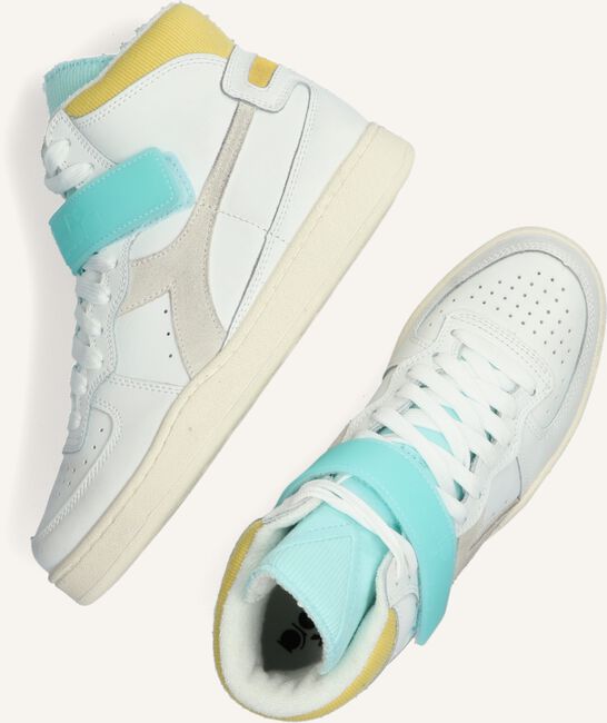 Witte DIADORA Hoge sneakers MI BASKET MID ICONA WN Witte DIADORA Hoge sneakers MI BASKET MID ICONA WN - large