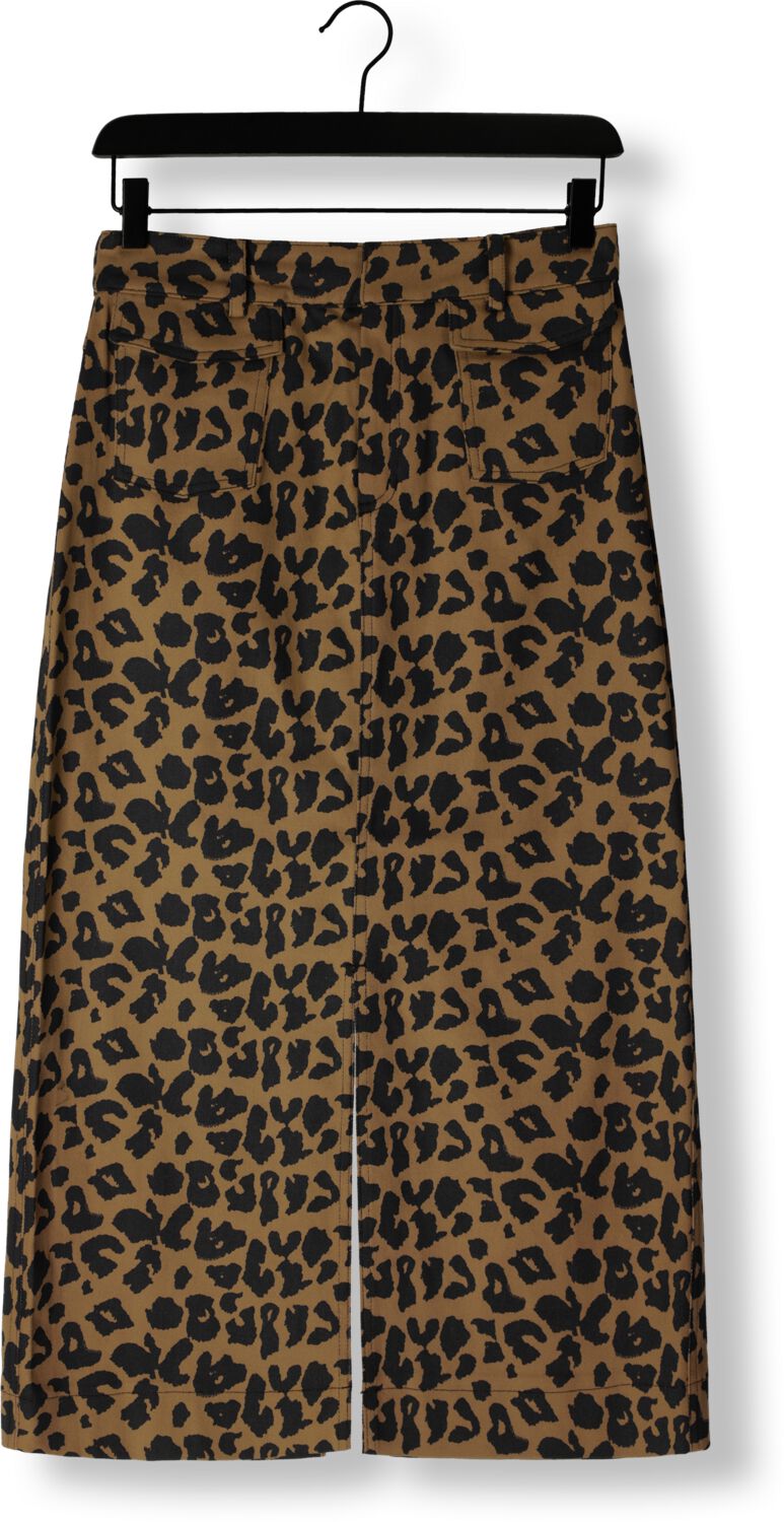 COPENHAGEN MUSE Dames Rokken Cmleora-skirt Leopard
