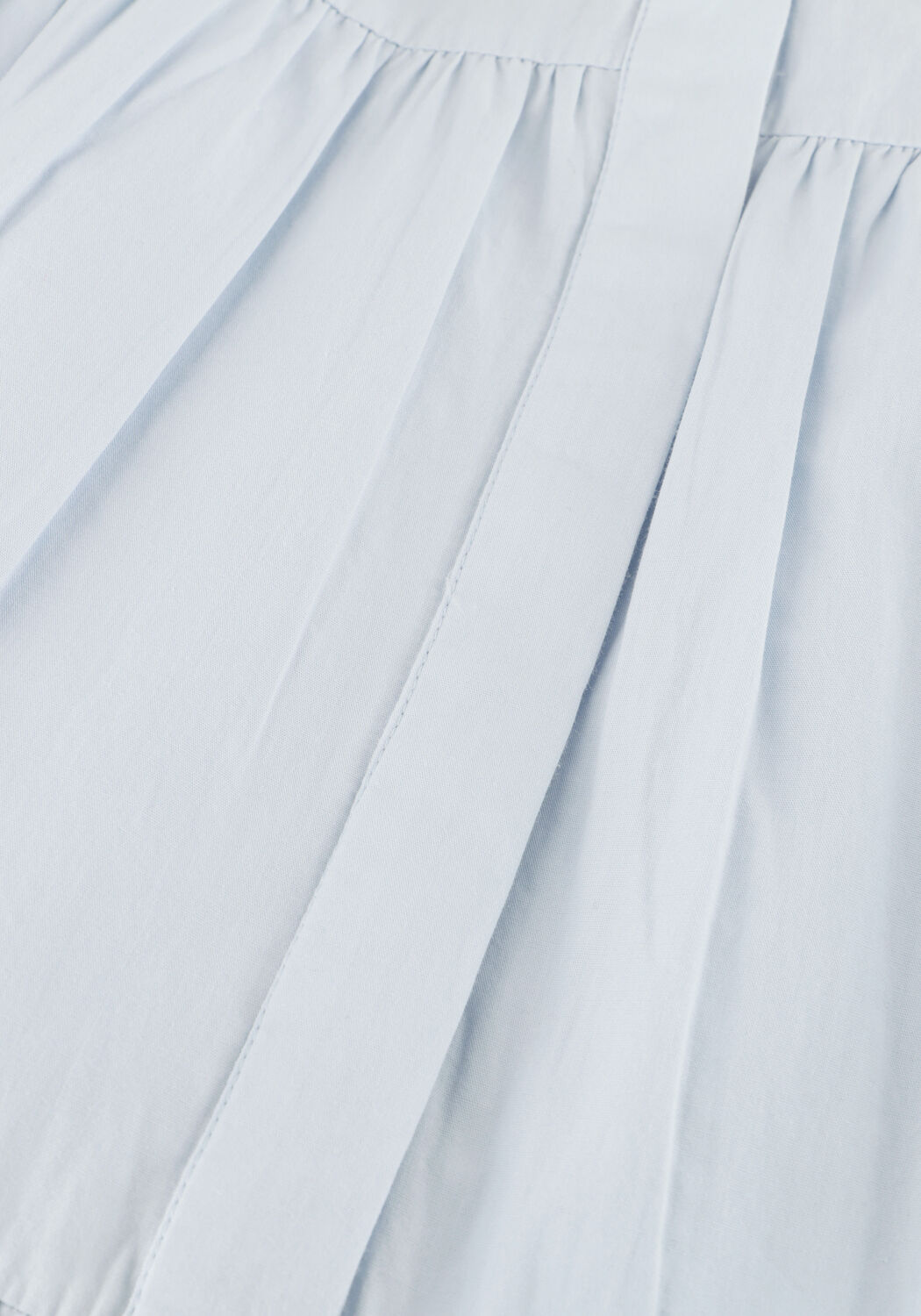 Blauwe Y.A.S. Mini jurk YASZIMIA LS SHIRT DRESS - large