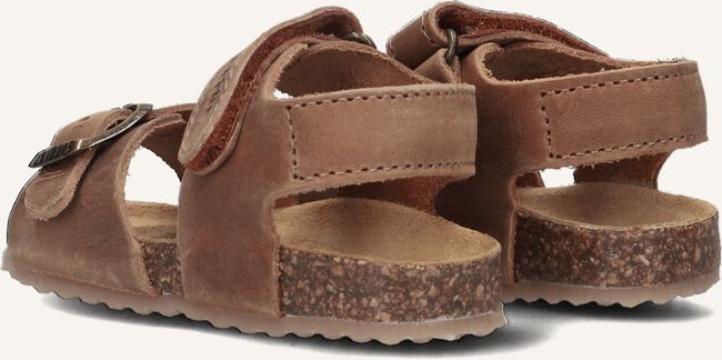 Cognac DEVELAB Platte sandalen 48195 Cognac DEVELAB Platte sandalen 48195 - large