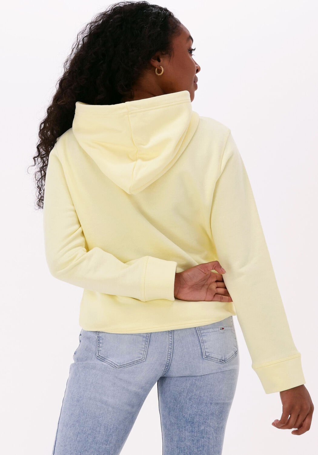 Gele tommy on sale hilfiger hoodie