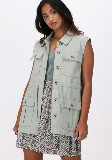 Groene MSCH COPENHAGEN Gilet JOLINA WAISTCOAT - large