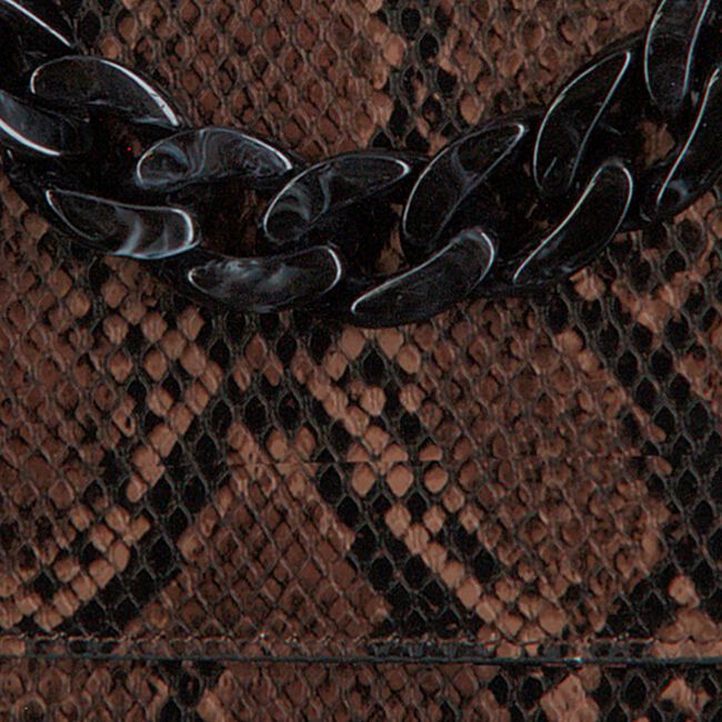 Bruine BECKSONDERGAARD Schoudertas SNAKE MAYA BAG Bruine BECKSONDERGAARD Schoudertas SNAKE MAYA BAG - large