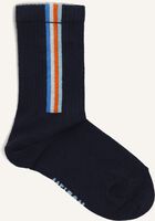 Donkerblauwe MELTON Sokken VERTICAL STRIPES SOCKS - medium