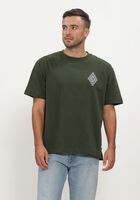 Donkergroene JC RAGS T-shirt T-SHIRT SHORT SLEEVE ARVIN EMBRO
