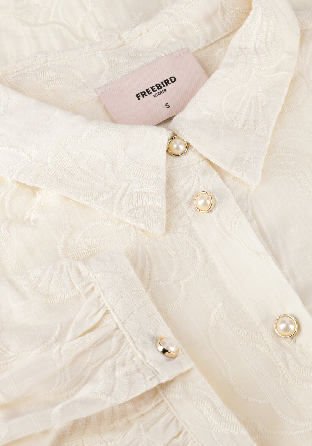 Creme FREEBIRD Blouses BAUDINE - large