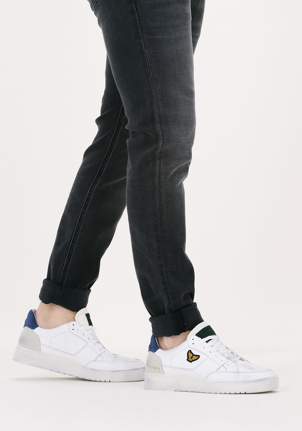 Witte PME LEGEND Lage sneakers LANCEMAN - large