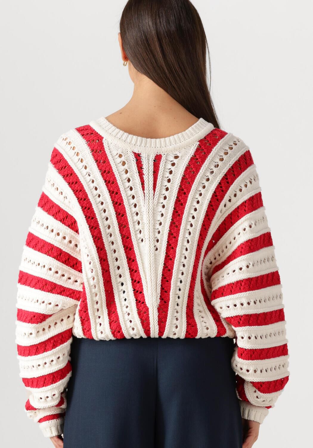 CATWALK JUNKIE Dames Truien & Vesten Ajour Knit Rood