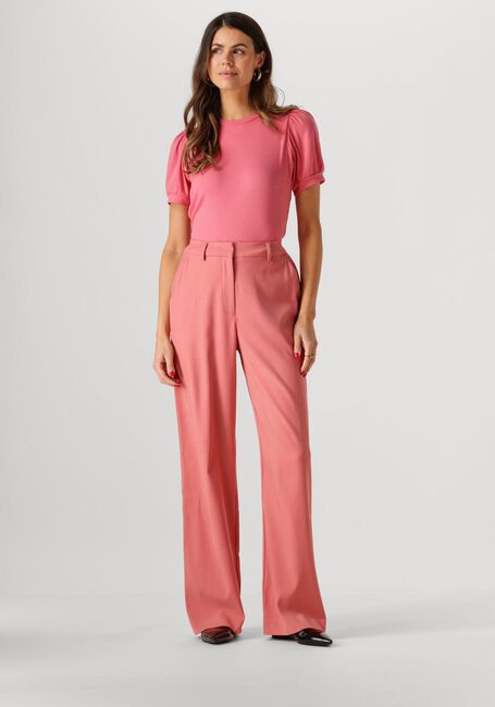 Roze MINUS Pantalon LIVINA STRAIGHT LEG PANT - large