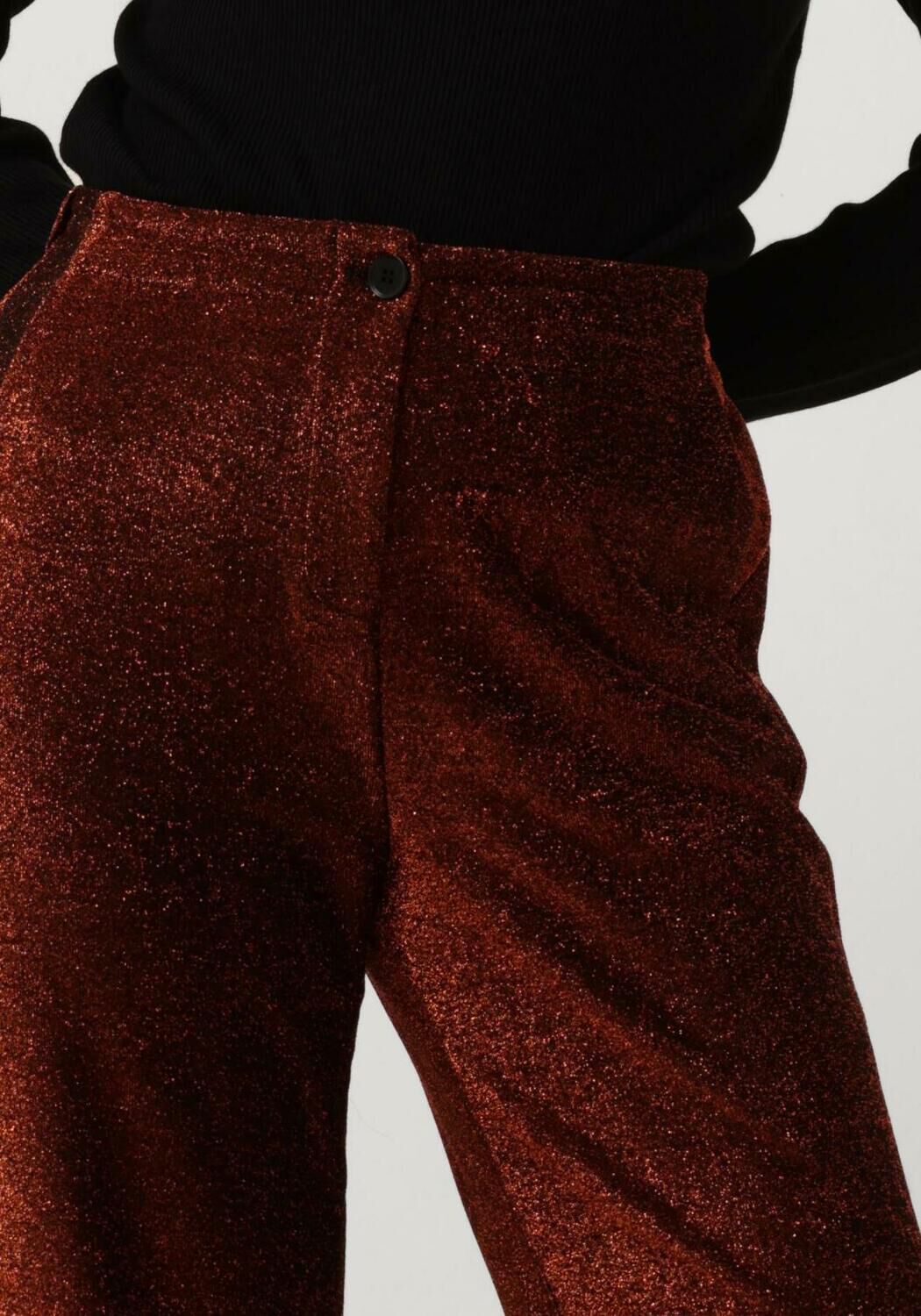 YDENCE Dames Broeken Pants Joy Rood