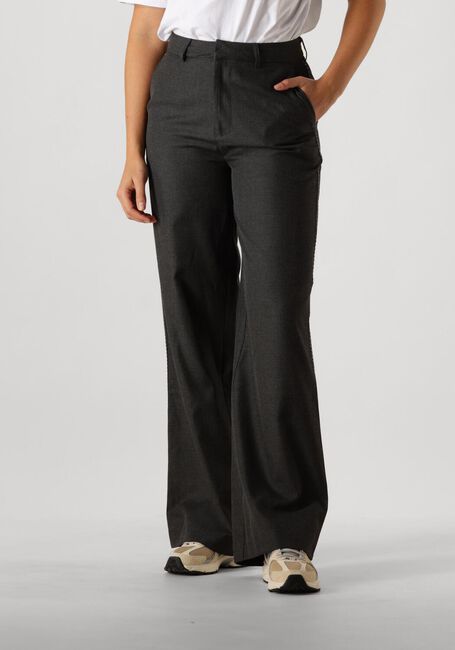 Grijze ALIX THE LABEL Pantalon LADIES WOVEN WIDE LEG PANTS - large