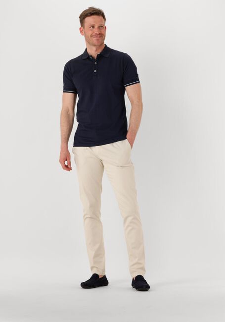 Donkerblauwe GENTI Polo POLO 3 BUTTON SS J2001-1212 - large