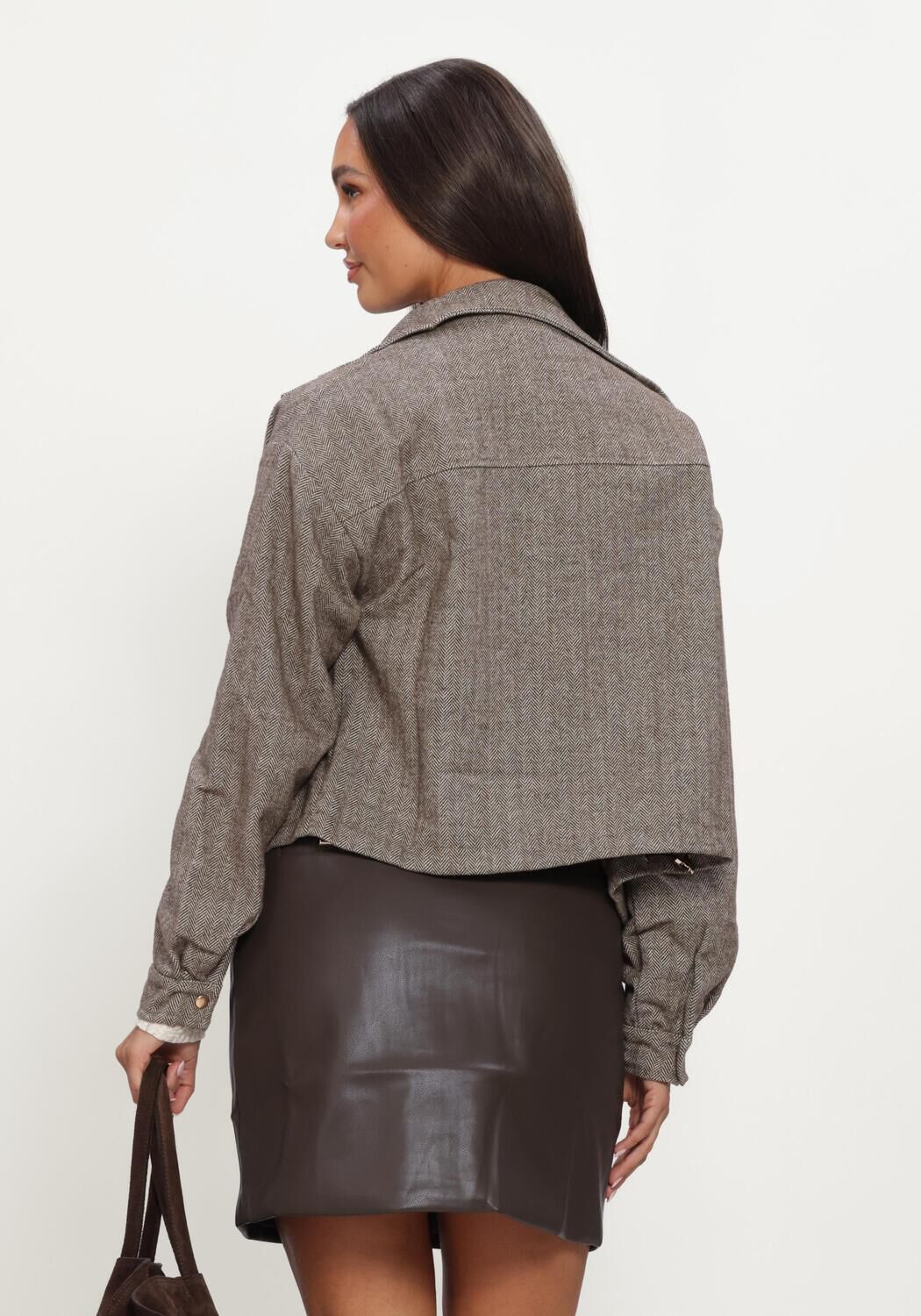 Bruine YDENCE Jack JACKET GEMMA - large