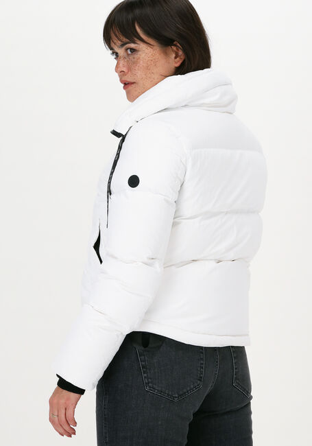 Witte BEAUMONT Gewatteerde jas PUFFER RECYCLED SHORT JACKET - large