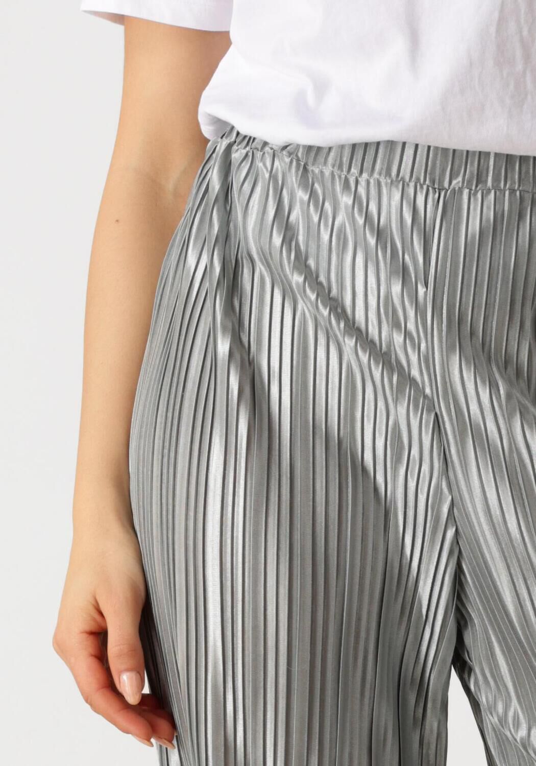 Y.A.S. Dames Broeken Yasstorma Hw Pants Zilver