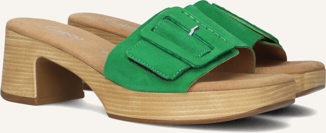Groene GABOR Muiltjes 722.3 Groene GABOR Muiltjes 722.3 - large