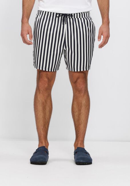 Blauwe POCKIES Zwembroeken STRIPE SHORTIES - large
