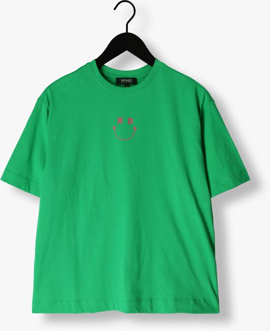 Groene REFINED DEPARTMENT T-shirt BRUNA - large