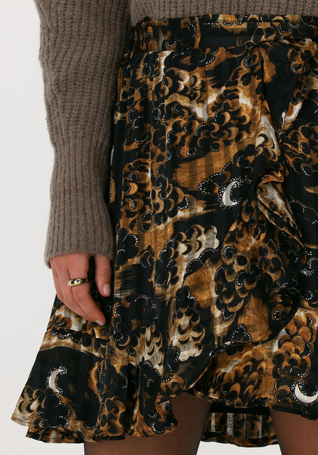 Multi SCOTCH & SODA Minirok PRINTED WRAP-OVER RECYCLED POL - large