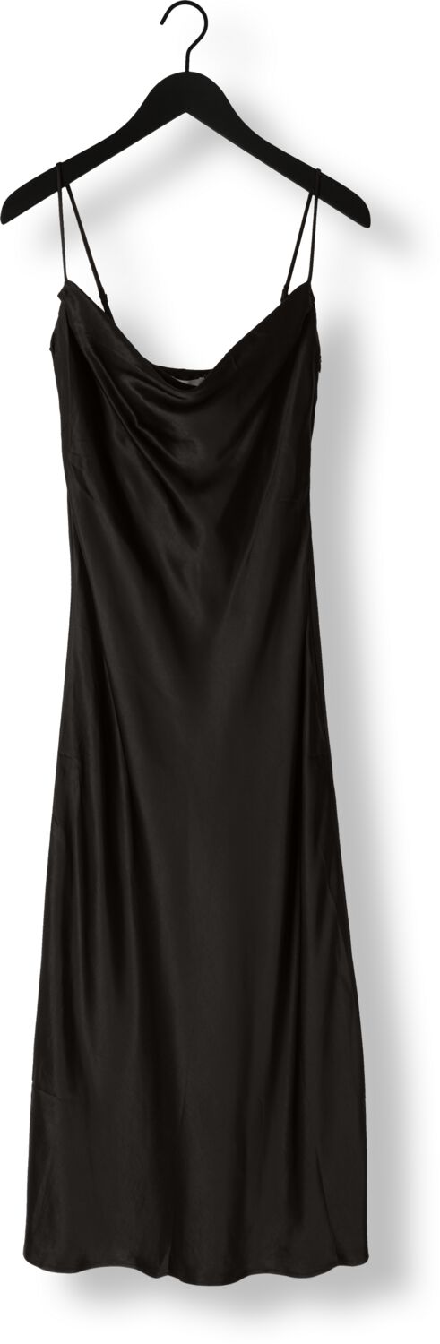 NOTRE-V Dames Jurken Satin Strap Dress Zwart