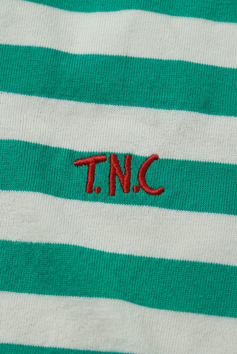 THE NEW CHAPTER Jongens Polo's & T-shirts Lou Longsleeve Groen