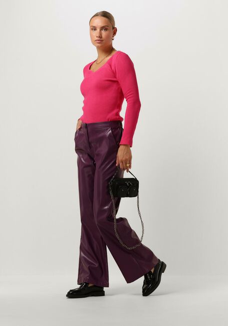 Fuchsia YDENCE Tops & T-shirts KNITTED TOP CHIARA Fuchsia YDENCE Tops & T-shirts KNITTED TOP CHIARA - large