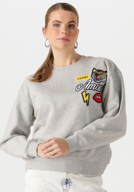 Grijze JANICE Sweater ANDY - large