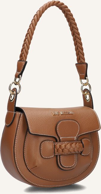 Cognac LOVE MOSCHINO Handtas BRAIDED 4223 Cognac LOVE MOSCHINO Handtas BRAIDED 4223 - large
