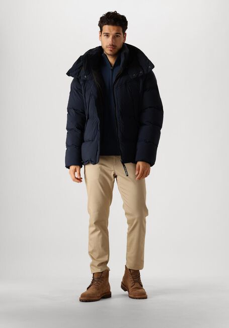 Donkerblauwe G-STAR RAW Gewatteerde jas G-WHISTLER PDD HDD JKT 2.0 - large
