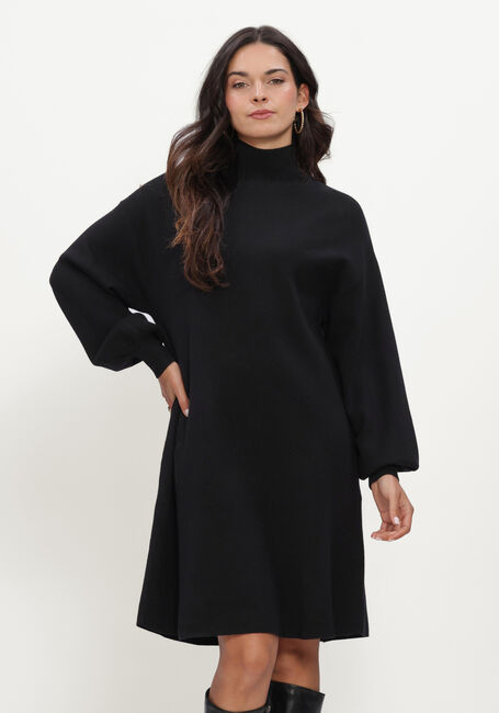 Zwarte MSCH COPENHAGEN Midi jurk MSCHMERCY EAST M DRESS - large