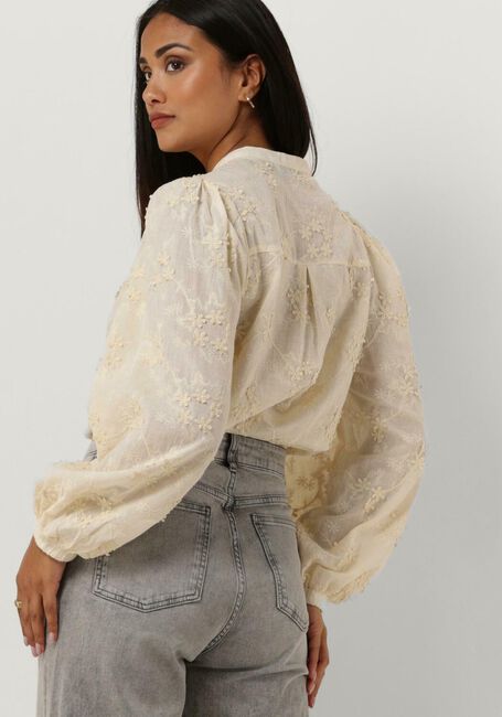 Gebroken wit SUMMUM Blouses BLOUSE SMALL FLOWER 3D - large