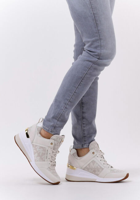 Witte MICHAEL KORS Hoge sneakers GEORGIE TRAINER - large